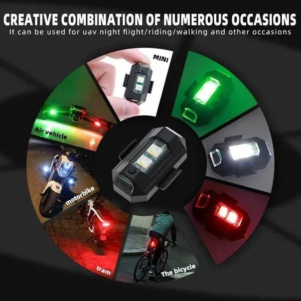 LED Strobe Anti-collision 7 Colors Cool Lights