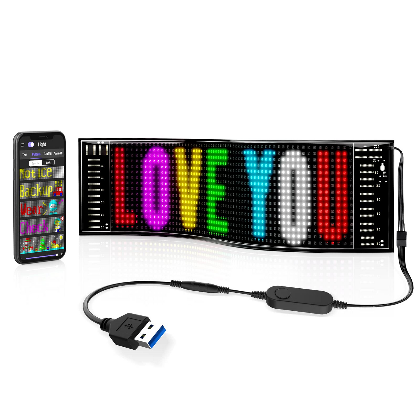 Flexible USB LED-Screen 🎁 Gift For Husband